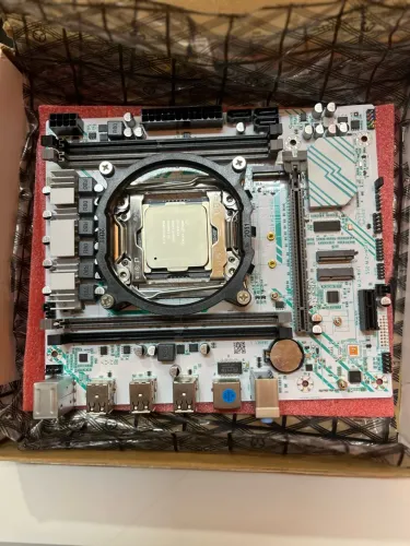 Placa mãe X99E com processador Intel Xeon E5
