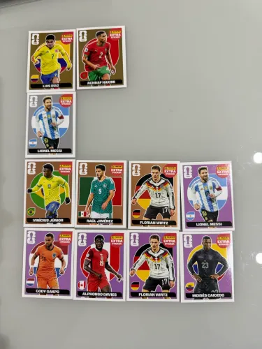 Figurinhas legends copa 2026