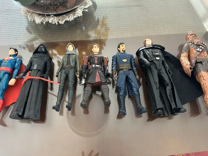 Bonecos star wars R$50,00 cada