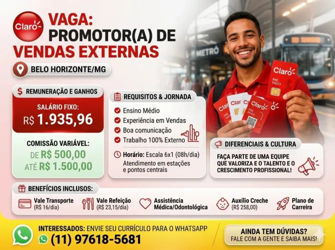 Promotor de vendas externas