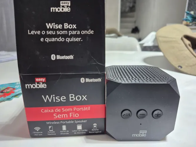 Caixa de Som Portátil Wise Box! Nova na caixa.