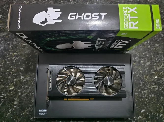 Placa de Video RTX 3060 12G Palit Gainward Ghost