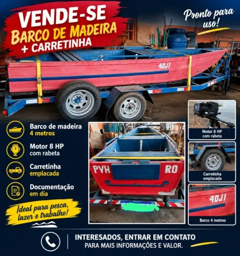 Vende-se Barco