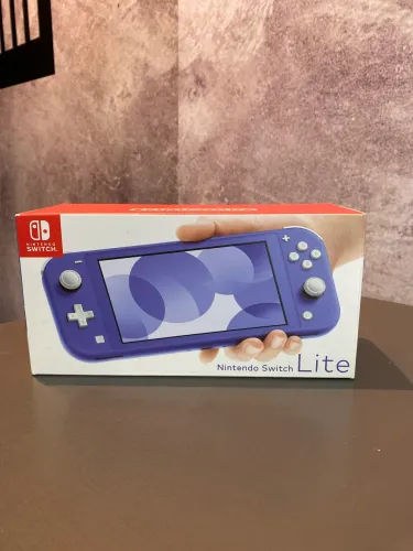 Console Nintendo Switch Lite 32gb Azul Tela 5.5 Portatil