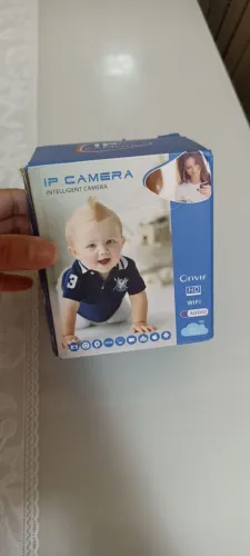 Babá Eletrônica Ip Camera 360o Branco Wi-fi Áudio (Usado)