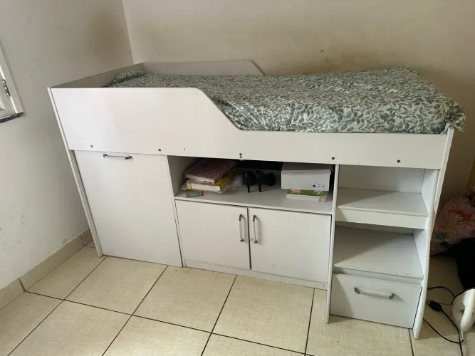 Cama solteiro modular