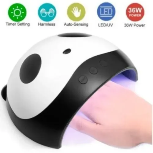 Cabine Led Uv 36w Digital Gel Acrígel Unhas Panda Bi-volt _ BE30