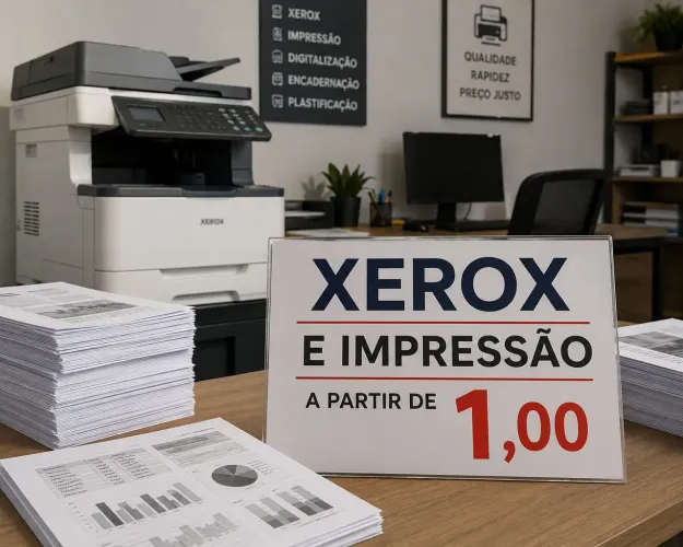 Xerox e impressão Jardim Anache