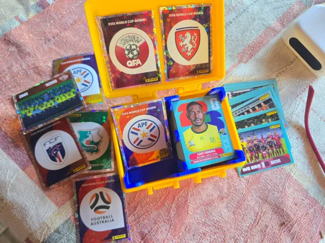 Figurinhas do álbum da copa 2026 originais