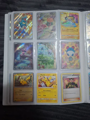 Lote de 27 cartas pokemon raras