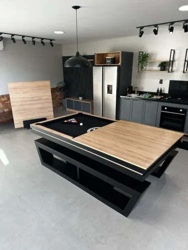 Mesa de Bilhar e Jantar ALTO PADRÃO