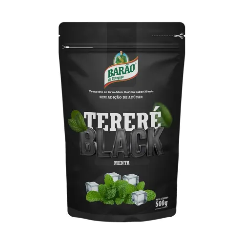 Tereré Black Menta Barão de Cotegipe 500g