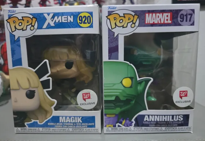 Funko Pop! X-Men Magik + Annihilus #920 #917