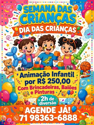 Animação dia das Crianças