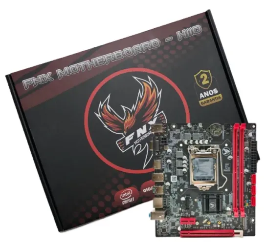 PLACA MAE INTEL S1151 FNX FNXPM/H110 M.2 DDR4 (6-7-8-9 GERACAO)