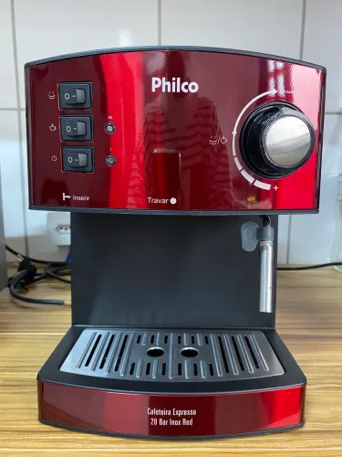 Cafeteira Expresso & Cápsula Philco 20 bar