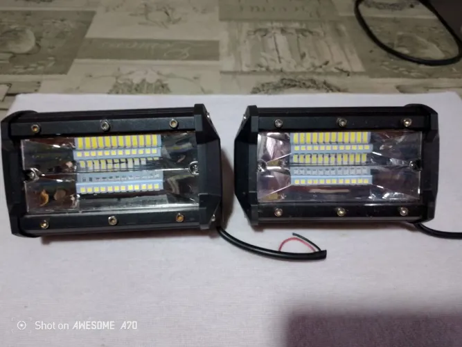 Par farol de milha led. Universal
