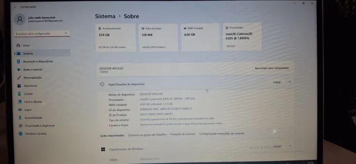 Notebook Samsung 