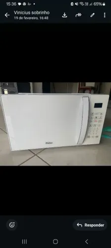 Microondas Philco 25l novo
