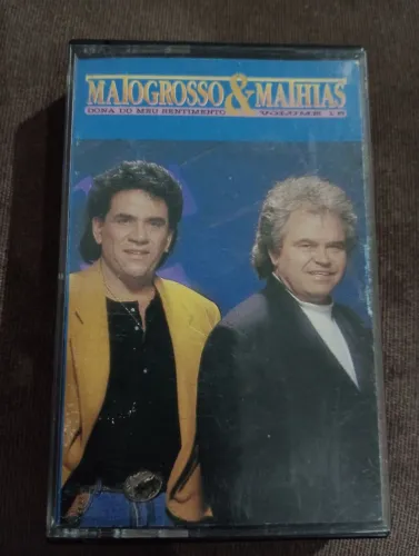 Fita cassete Matogrosso e Mathias original 