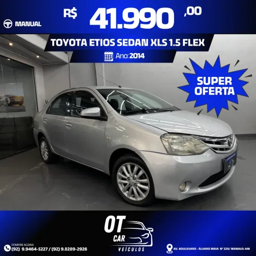 Toyota Etios XLS Sedan 1.5 Flex 16V 4P Mec. 2014