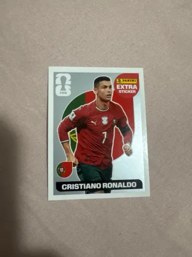 Figurinha/CROMO Cristiano Ronaldo Legend Prata- ORIGINAL