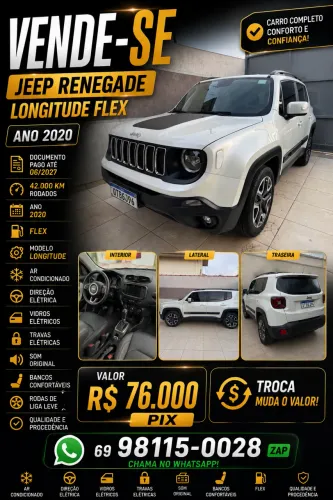 Jeep Renegade Longitude 1.8 4X2 Flex 16V Aut. 2020