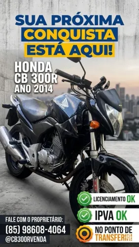 Cb300r no preço