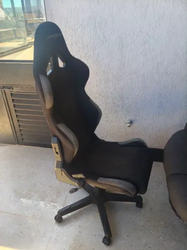 Cadeira Gamer DXRacer Racing Series Tecido Preta ( retirada hj 250 no Pix ) 