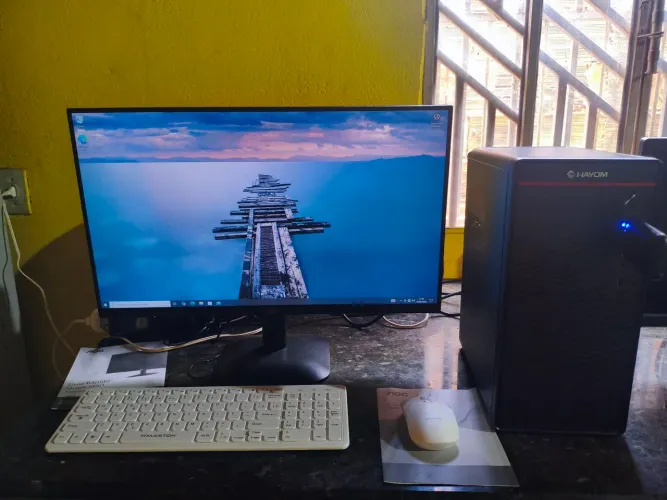 PC Intel Core i7 4770 de 16GB de Ram e 480GB Com Monitor Gamer Completo Semi-Novo