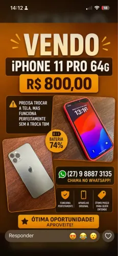 Vendo iPhone 11