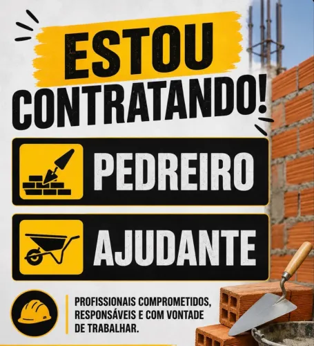 Contrato pedreiro e ajudante 