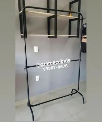 Arara de roupas GIGANTE cabe 300 cabides
