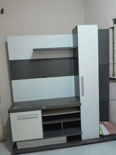 Rack com painel 