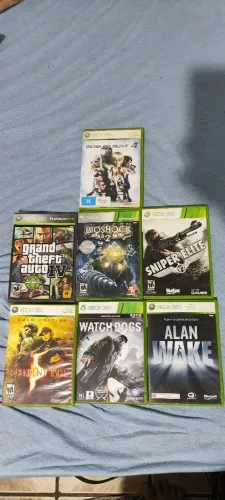 Jogos Xbox 360 originais LEIA