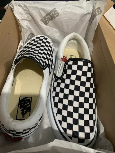 Tênis vans xadrez zero bala