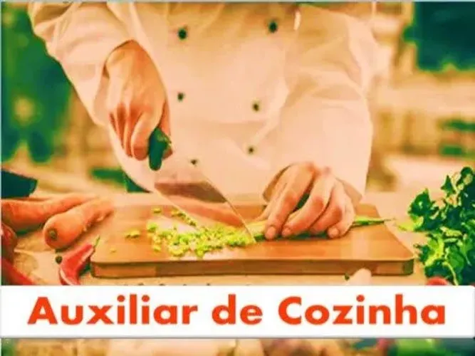 VAGA DE AUXILIAR DE COZINHA
