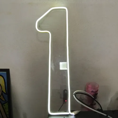 Número 1 de Led para eventos