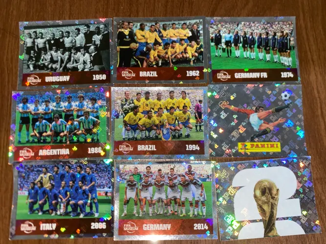 Figurinhas brilhantes da copa 2026 FWC