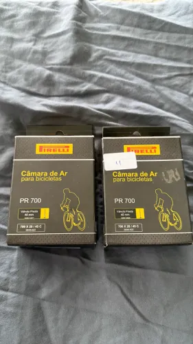 Par de Câmara de ar Pirelli para Speed - Válvula Presta 48mm