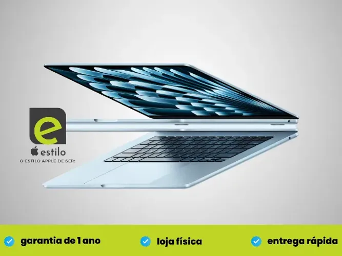MacBook Air 13.6 (2025) M4 / 16GB / 256GB SSD - Novo - Loja Física