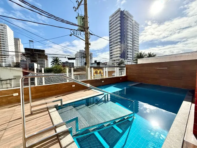 350 metros da praia! Apto 02 dorms., sacada gourmet, lazer- Aviação-PG