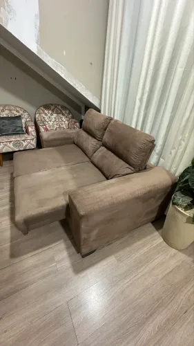 Sofá Retrátil Reclinável 