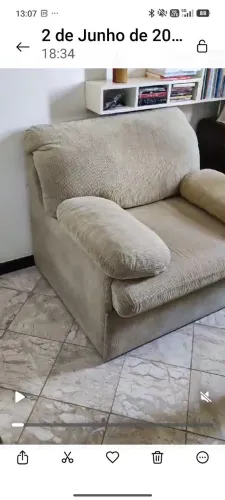 Sofá - cama solteiro da Herval