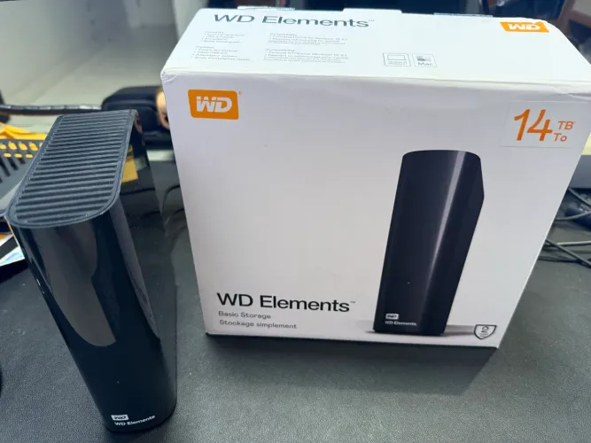Hd externo 14tb wd