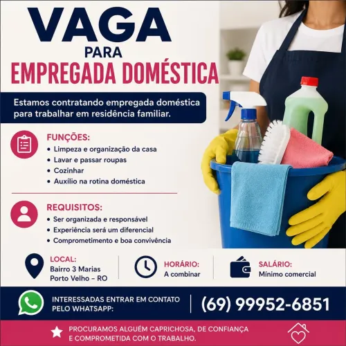 Vaga de emprego 