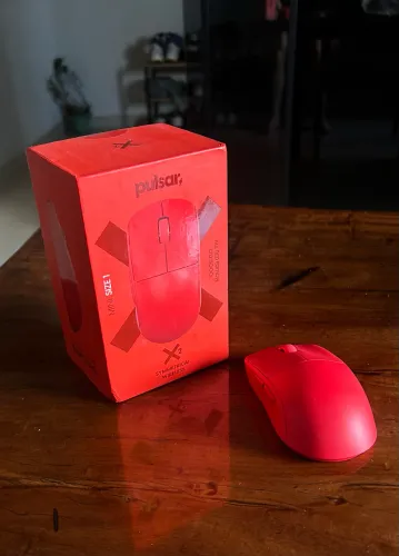 Mouse gamer Pulsar x2 Red mini