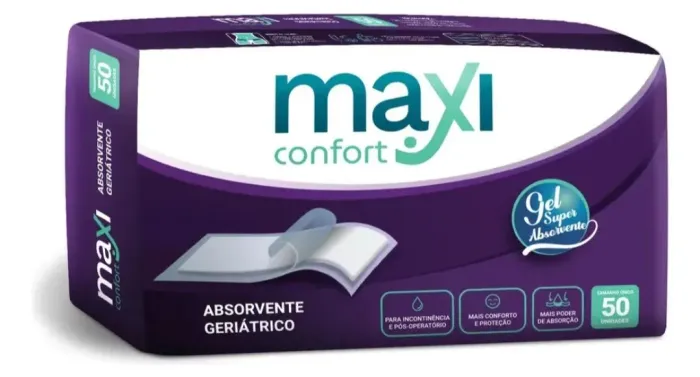 Absorvente Geriátrico Maxiconfort Pós Operatório C/50 Unidades (leia descrição)