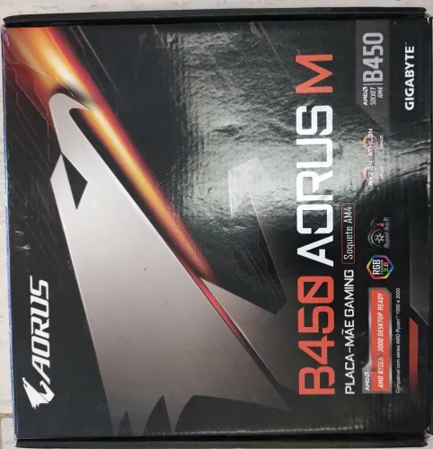 Placa Mãe Aorus M B450