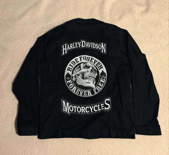 Jaqueta Jeans Harley Davison G